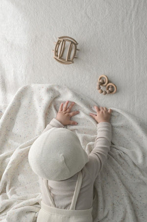 blanco peek a boo ! ベビーギフトセット 出産祝い ベビーブランケット おくるみ スタイ ベビーブラシ