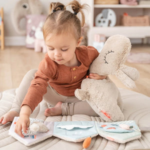 Done by Deer 布絵本 ラリーズホームソフトブック ラリーサンド Lalee's home soft book - Lalee - Sand ダンバイディア