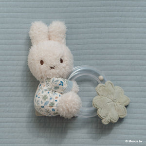 miffy x Little Dutch ミッフィー リングラトル ラッキーブロッサム ラッキーリーブス ピンク ブルー 花柄 リトルダッチ