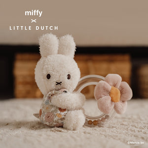 miffy x Little Dutch リングラトル ミッフィー ガラガラ 赤ちゃんのおもちゃ リトルダッチ
