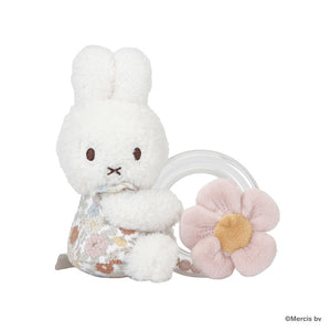 miffy x Little Dutch リングラトル ミッフィー ガラガラ 赤ちゃんのおもちゃ リトルダッチ