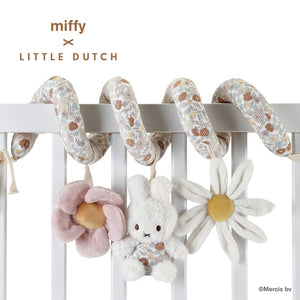 miffy x Little Dutch スパイラルトイ ヴィンテージリトルフラワー 赤ちゃんのおもちゃ ベビーベッド ベビーカー