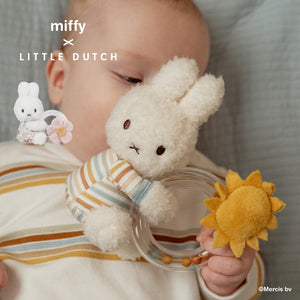 miffy x Little Dutch リングラトル ミッフィー ガラガラ 赤ちゃんのおもちゃ リトルダッチ