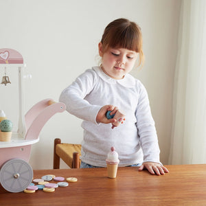 PolarB アイスワゴン 木製おままごと ピンク TYPR44054 ポーラービー