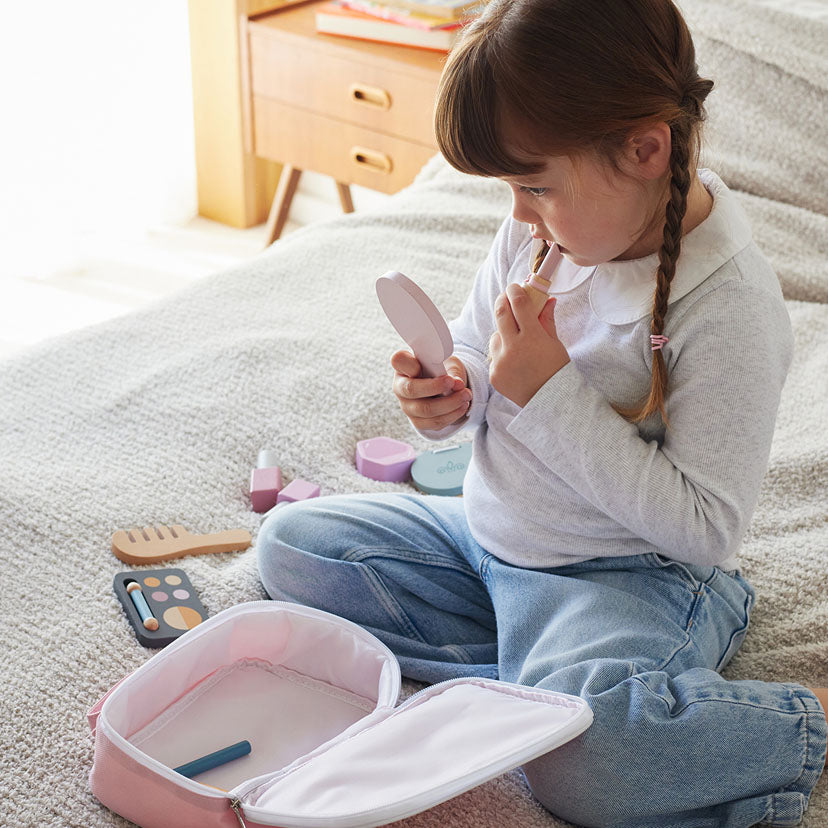 PolarB メイクセット 木製おもちゃ 女の子 おしゃれ ごっこ遊び コスメ ポーラービー