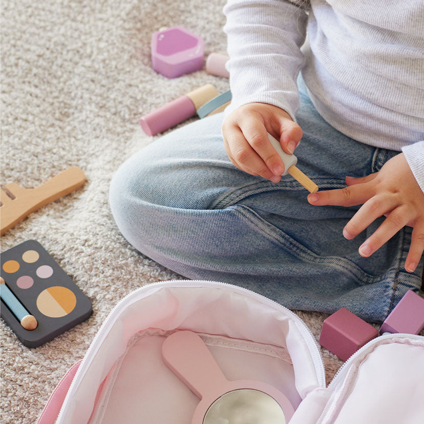 PolarB メイクセット 木製おもちゃ 女の子 おしゃれ ごっこ遊び コスメ ポーラービー