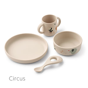 LIEWOOD Vivi Printed Tableware Set リーウッド ヴィヴィ シリコン食器セット