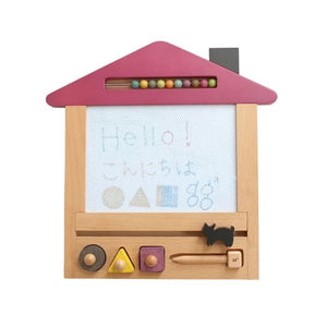 gg* ジジ oekaki house オエカキハウス おえかきボード 木のおもちゃ おうち キャット くるま ドッグ kiko+&gg*
