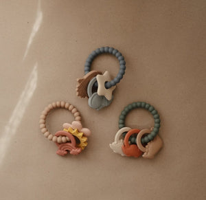 Mushie Teething Ring ティーシングリング 歯固め ファーストトイ ムシエ