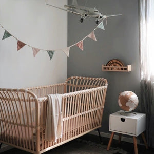 Mushie Baby Garland - About the product ベビー ガーランド 布製 ムシエ 子供部屋 インテリア雑貨