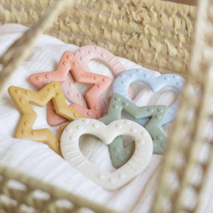 BIBS BABY-BITIE ベビーバイト 歯固め Star 星 くすみカラー ビブス