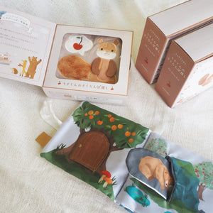 amanoppo ふんわりえほん BOX入 りすくんのさくらんぼ探し 布絵本 あまのっぽ
