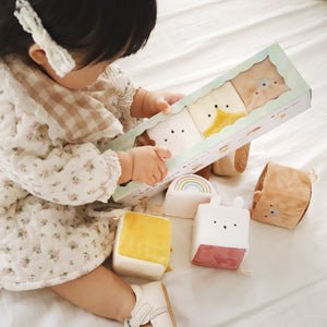 amanoppo もちふわブロック 森のおともだち cocory friends 布製ブロック あまのっぽ