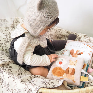 amanoppo ふんわりえほん BOX入 りすくんのさくらんぼ探し 布絵本 あまのっぽ