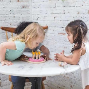 PLAN TOYS バースデーケーキセット Birthday Cake Set 木のおもちゃ 木製 3488 プラントイ