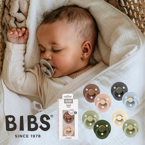 BIBS おしゃぶり2個入 天然ゴム 北欧 サイズ 1 サイズ 2 ビブス
