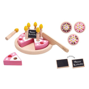 PLAN TOYS バースデーケーキセット Birthday Cake Set 木のおもちゃ 木製 3488 プラントイ
