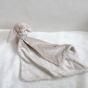 Jellycat Bashful Bunny Soother うさぎ たれ耳 ブランケット ぬいぐるみ 無地 ジェリーキャット