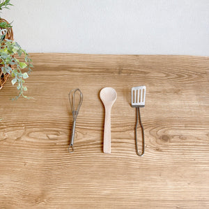 sass&belle キッチンツール おままごと クッキングボックス 7点セット シルバー グレー サス&ベル JEUX027