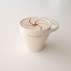 kawaii&born スナックカップ お菓子ケース シリコン製