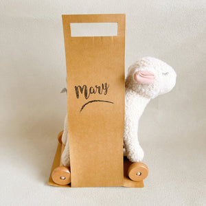 Egmont Toys 羊のメリー プルトイ PULL-ALONG MARY ひつじ エグモントトイズ EGM591026