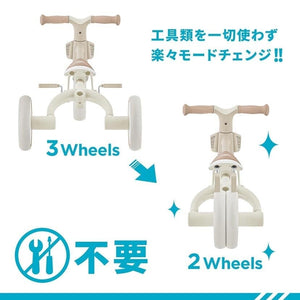 GLOBBER グロッバー ラーニング トライク 3in1 プラスECO ココナッツ/ピスタチオ