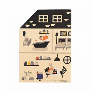 Jaq Jaq Bird 塗り絵ブック Giant Coloring Book リサイクルペーパーを使用 ジャクジャクバード