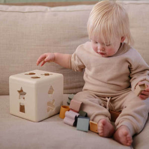 Mushie Shape Sorting Box シェイプソーティングボックス 型はめパズル ムシエ