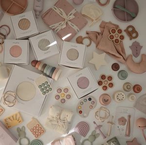 Mushie Flower Press Toy フラワープレストイ  プッシュポップ プチプチ ムシエ