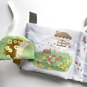 amanoppo ふんわりえほん BOX入 りすくんのさくらんぼ探し 布絵本 あまのっぽ