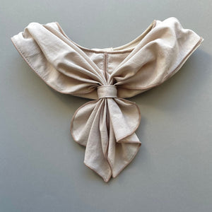 3.LIETO スタイーフ 「クリームベージュ」 スカーフみたいなスタイ 日本製 スリーリエート