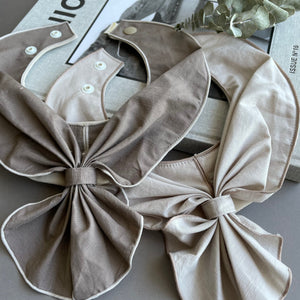 3.LIETO スタイーフ 「クリームベージュ」 スカーフみたいなスタイ 日本製 スリーリエート