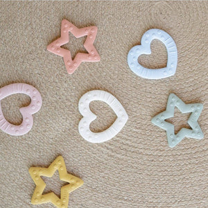 BIBS BABY-BITIE ベビーバイト 歯固め Star 星 くすみカラー ビブス