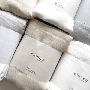 blanco ベビーブランケット おくるみ 120×120cm swaddle blanket 無地 赤ちゃん ブランコ