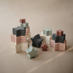 Mushie Nesting Star ネスティングスター スタッキング 重ねるおもちゃ 星 くすみカラー ムシエ