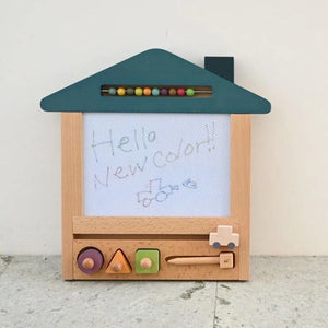 gg* ジジ oekaki house オエカキハウス おえかきボード 木のおもちゃ おうち キャット くるま ドッグ kiko+&gg*