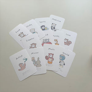 kawaii&born kawaiiZOU 選び取りカード 002 誕生日 一升餅 餅背負い ファーストバースデー 1才