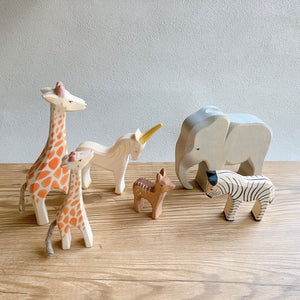 ostheimer キリンのこども 木製 つみき オストハイマー