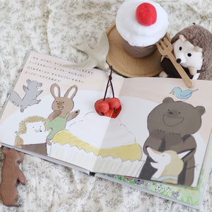 amanoppo えほんとぬいぐるみのセット りすくんとはりねずみくん -出産祝いにおすすめ3点ギフトセット あまのっぽ