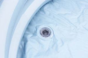 Love my lil ラウンドプール 70cm 90cm ビニールプール  ストライプ ボーダー ピンク ブルー ラブマイリル