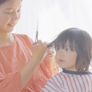 Kittoko 一生に一度のファーストカット飾り Red 木製 はじめてのカット記念 胎毛 キットコ