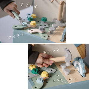 Adnil LAND クラフトツールボックス 工具 木製おもちゃ CRAFT TOOL BOX アドニルランド