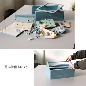 Adnil LAND クラフトツールボックス 工具 木製おもちゃ CRAFT TOOL BOX アドニルランド