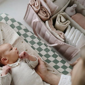 mushie ダイパーキャディー Diaper Caddy 収納バッグ おむつストッカー