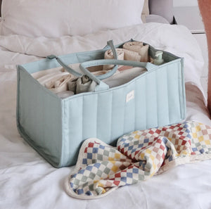 mushie ダイパーキャディー Diaper Caddy 収納バッグ おむつストッカー