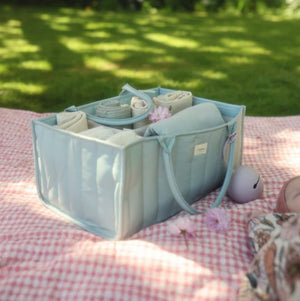 mushie ダイパーキャディー Diaper Caddy 収納バッグ おむつストッカー