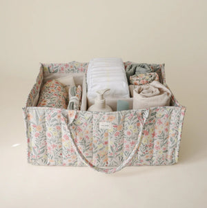 mushie ダイパーキャディー Diaper Caddy 収納バッグ おむつストッカー
