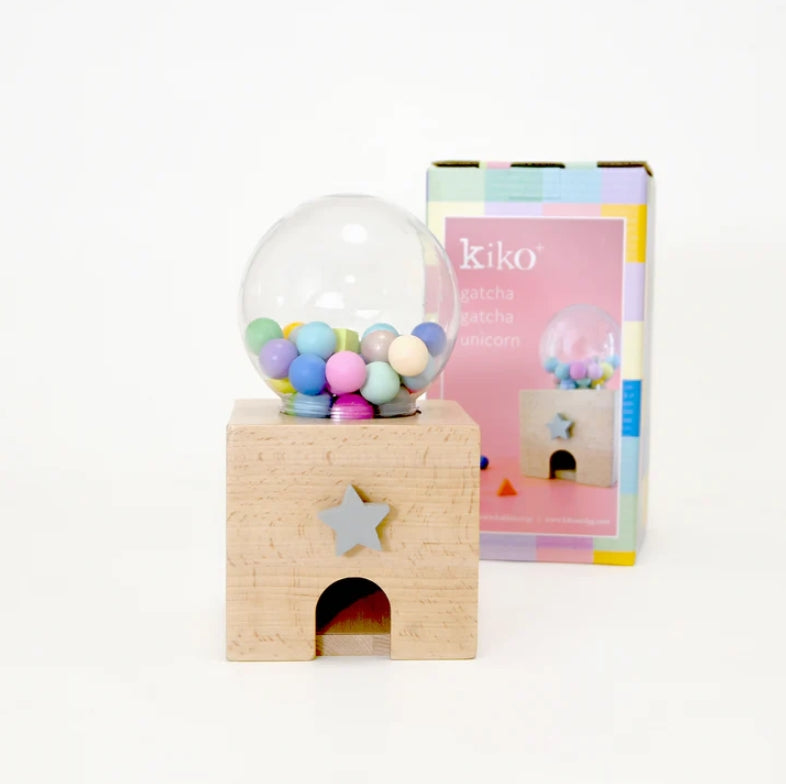 kiko+ gatcha gatcha unicorn ガチャガチャ ユニコーン 木のおもちゃ ビーズ kiko+&gg* キコアンドジジ