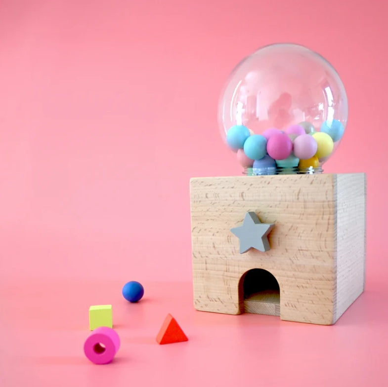 kiko+ gatcha gatcha unicorn ガチャガチャ ユニコーン 木のおもちゃ ビーズ kiko+&gg* キコアンドジジ