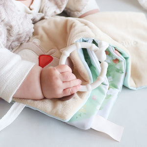 amanoppo えほんとぬいぐるみのセット うさぎさんとはりねずみくん 出産祝いにおすすめ3点ギフトセット あまのっぽ